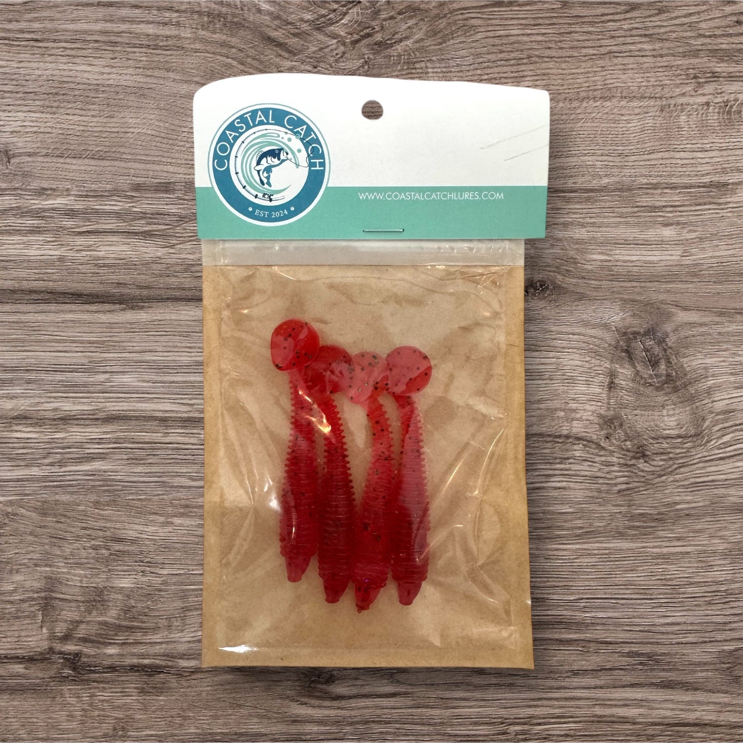 The Ripper - 3" Swimbait - Red Shad