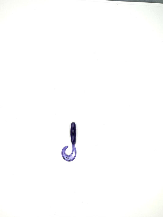 Tiny Twister - 2" Grub - Junebug