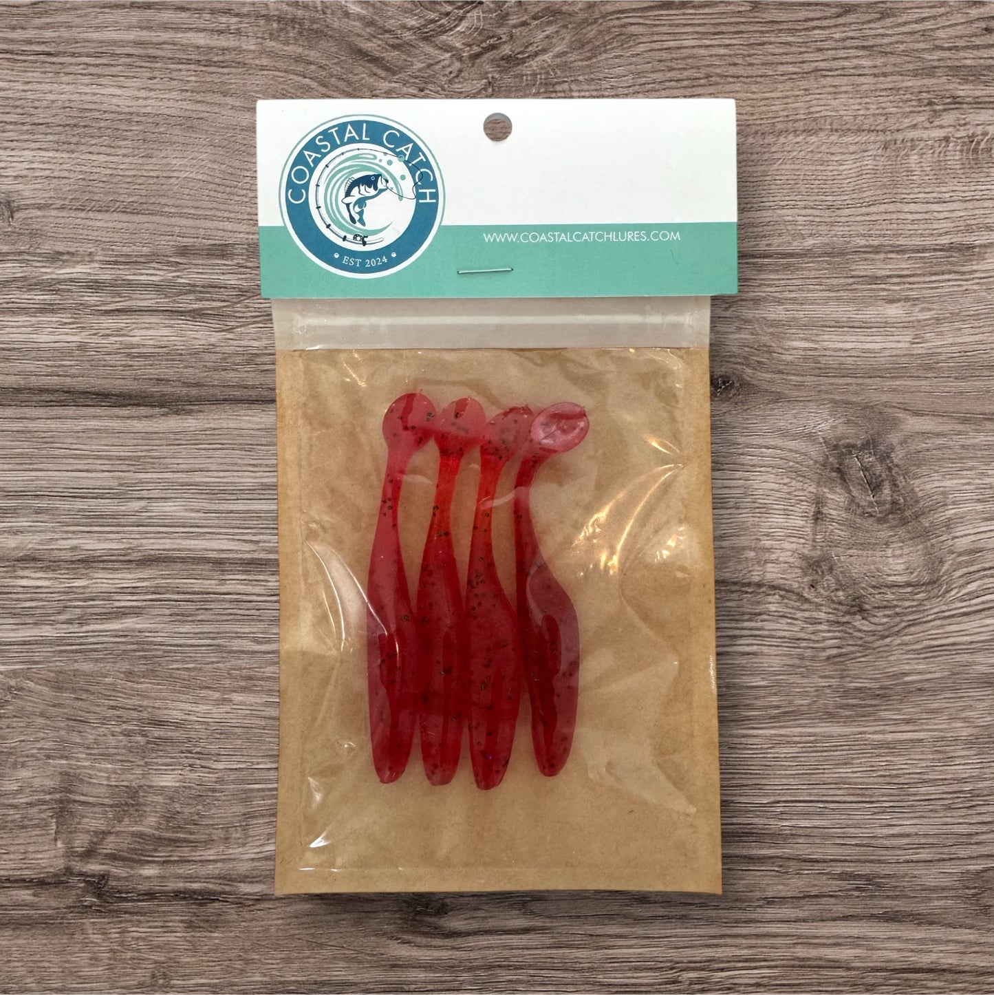 Coastal Swimmer - 3.5" Swimbait - Red Shad